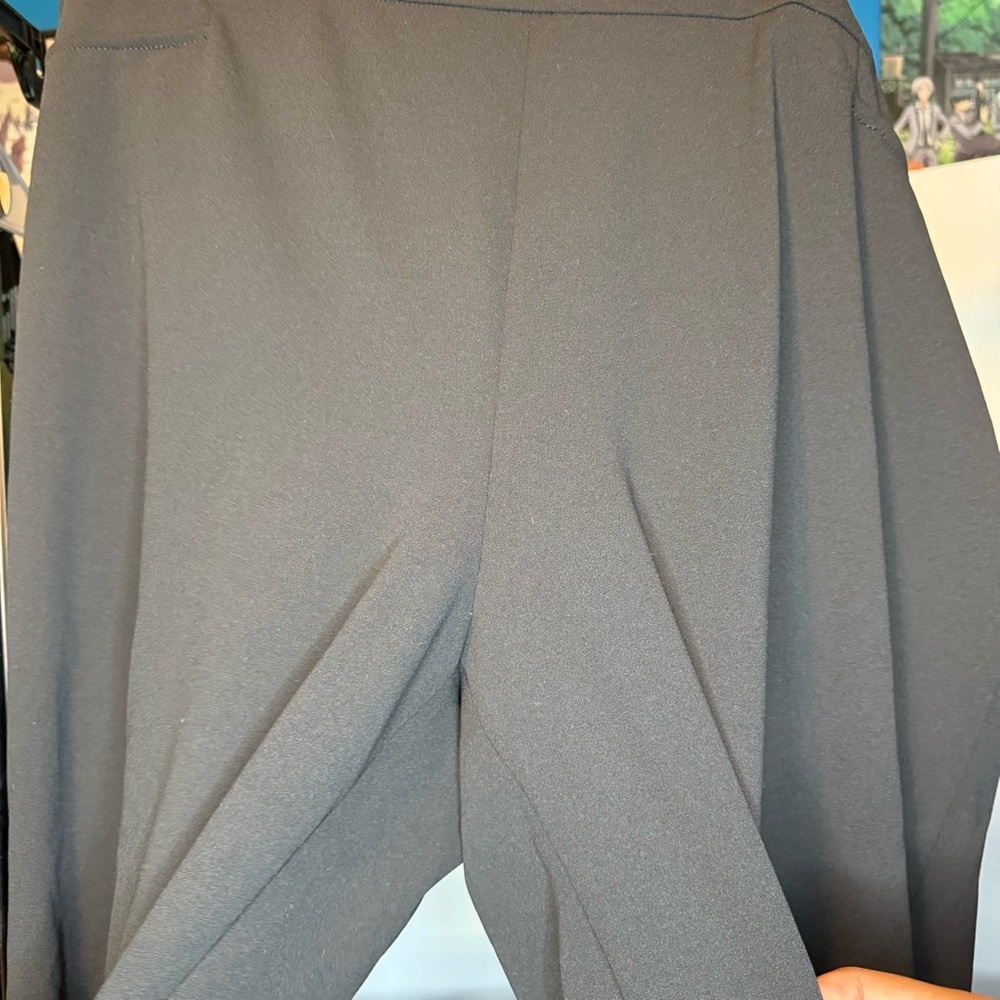 Torrid size 24 Black Wide Leg Trousers With Pockets - Picture 8 of 10